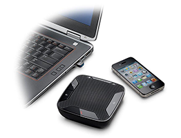 Calisto 620 Wireless Speakerphone with iPhone